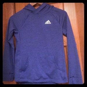 Addidas hoodie with thumb holes